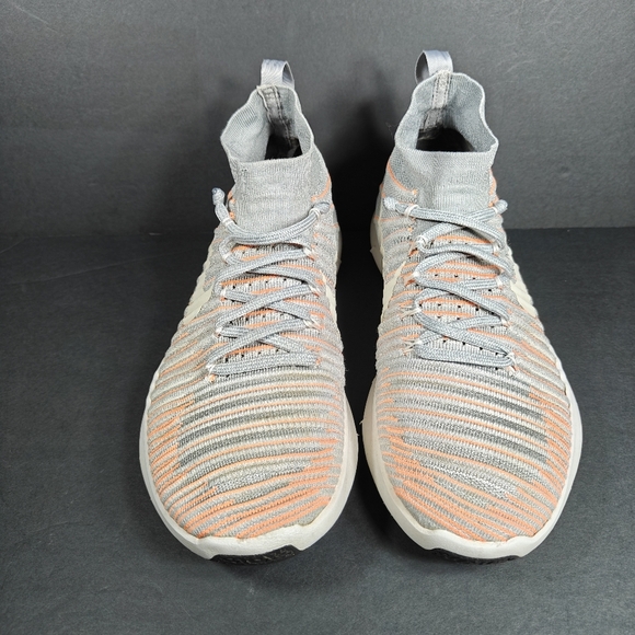 Nike Free Train Force Flyknit Grey Orange  Running Shoes Men's Sneakers Size 11 - Picture 2 of 9